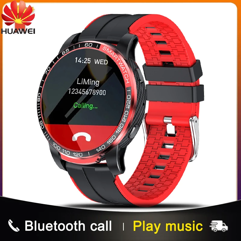 

Huawei Smart Watch Men LED Full Touch Screen for Android IOS Heart Rate Blood Pressure Smartwatch Monitor Waterproof Fitness