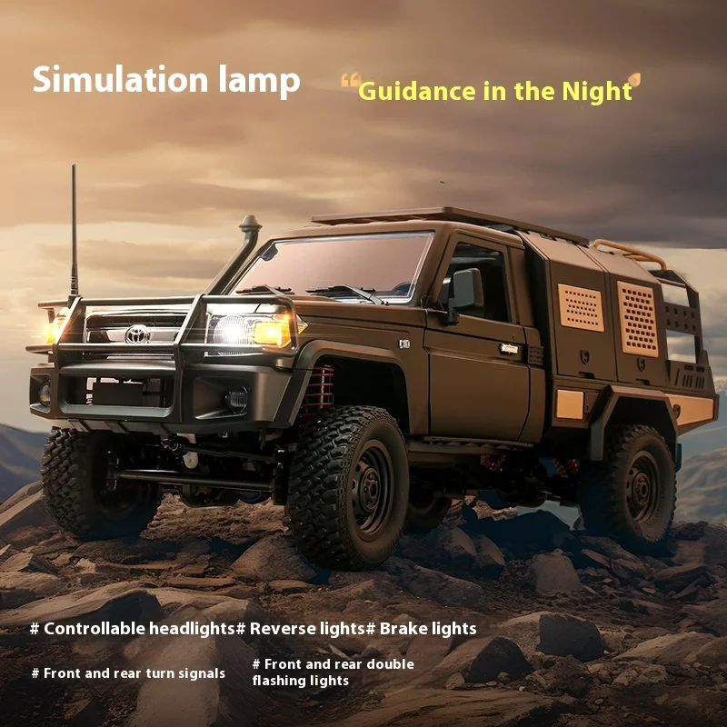 MN-82S масштаб 1/12 4WD RC автомобиль Rock Crawler пропорциональный дроссель рулевого