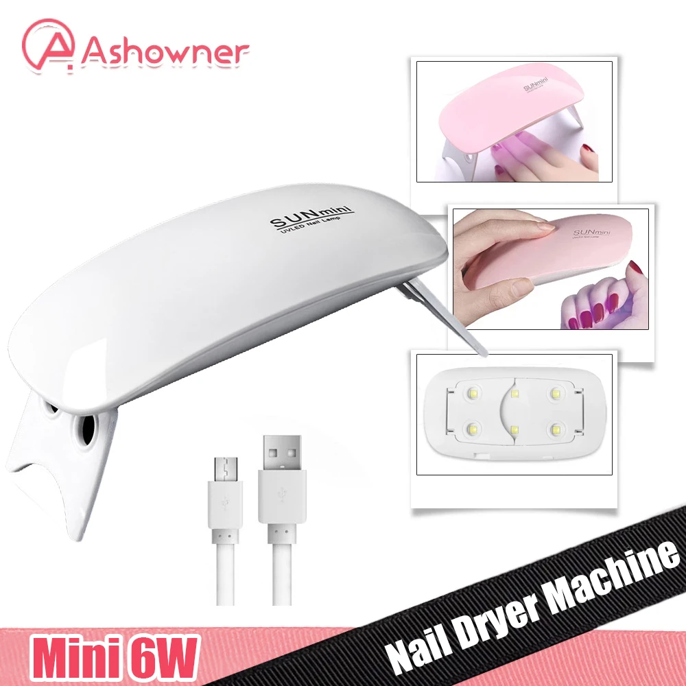 

Сушилка для ногтей портативная с USB-кабелем, 6 Вт