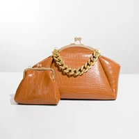 mini crocodile pattern shoulder bags for women 2022 pu leather designer handbag luxury small purses