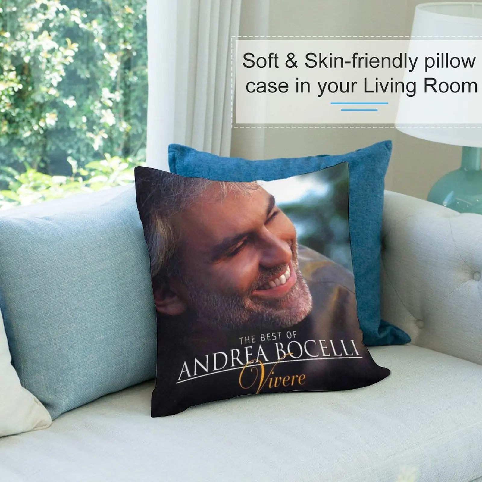 Лучшие из Андреа Бочелли диванная подушка рождественские украшения 2025 наволочки