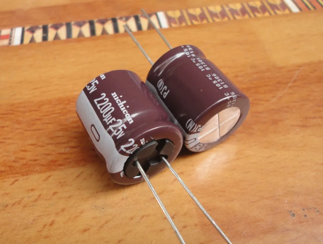 50pcs/lot Original Japan Nichicon PJ series high frequency low resistance aluminum electrolytic capacitor free shipping