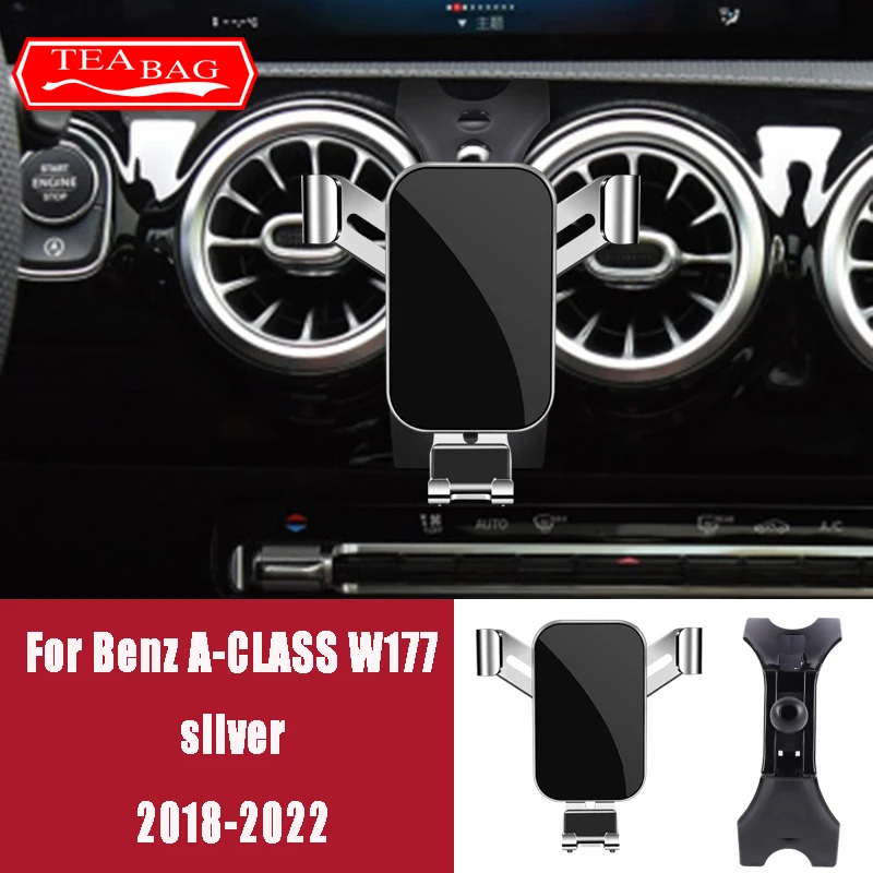 

Автомобильный держатель мобильного телефона для Mercedes-Benz Classe A W176 W177 classe B W246 W242 W247 2018 2021, навигационный кронштейн, аксессуары