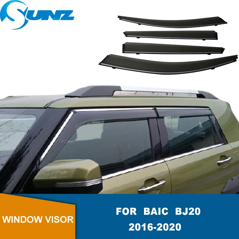 

Side Window Deflector For Baic BJ20 2016 2017 2018 2019 2020 Window Visor Weathershield Sun Rain Deflector Guards SUNZ