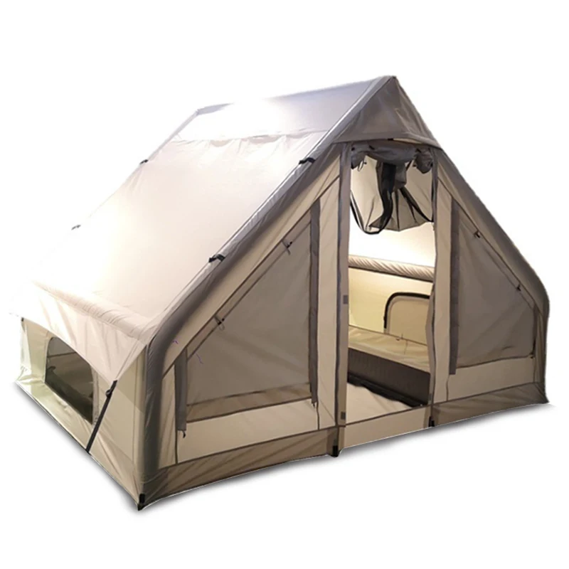 

Хлопковая надувная палатка на 2-4 человек, портативная уличная Воздушная трубка, быстрая установка, без палатки
