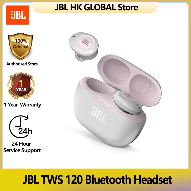

Оригинальная Двойная Беспроводная Bluetooth-гарнитура JBL TUNE120TWS, модная беспроводная гарнитура