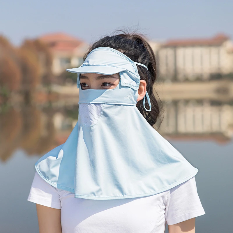 

Summer Hats For Women Sun Hat With Breathable Suncreen Outdoor Bicycling Beach Cap Visor Wide Brim Sunhat Female New