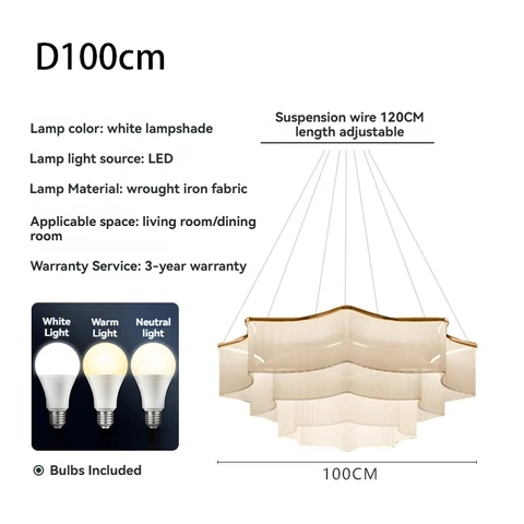 Artpad белые подвесные светильники в китайском стиле