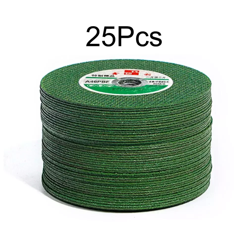 

50PCS Cutting Discs 4.5 Inch 100 Angle Grinder Stainless Steel Metal Grinding Wheel Resin Double Mesh Ultra-Thin Polishing Piece