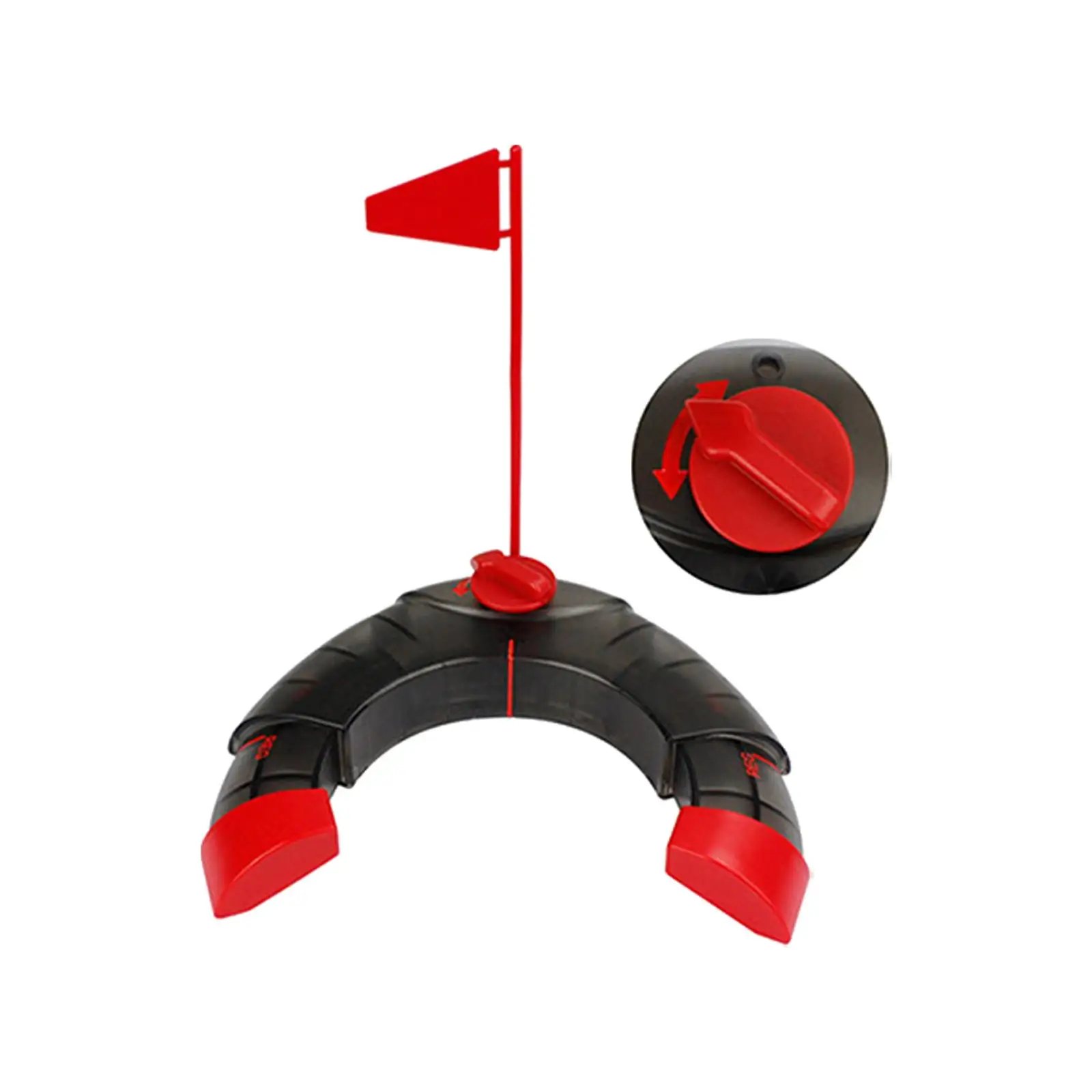 

Portable Golf Putting Cup and Flag, Putter Practice Training