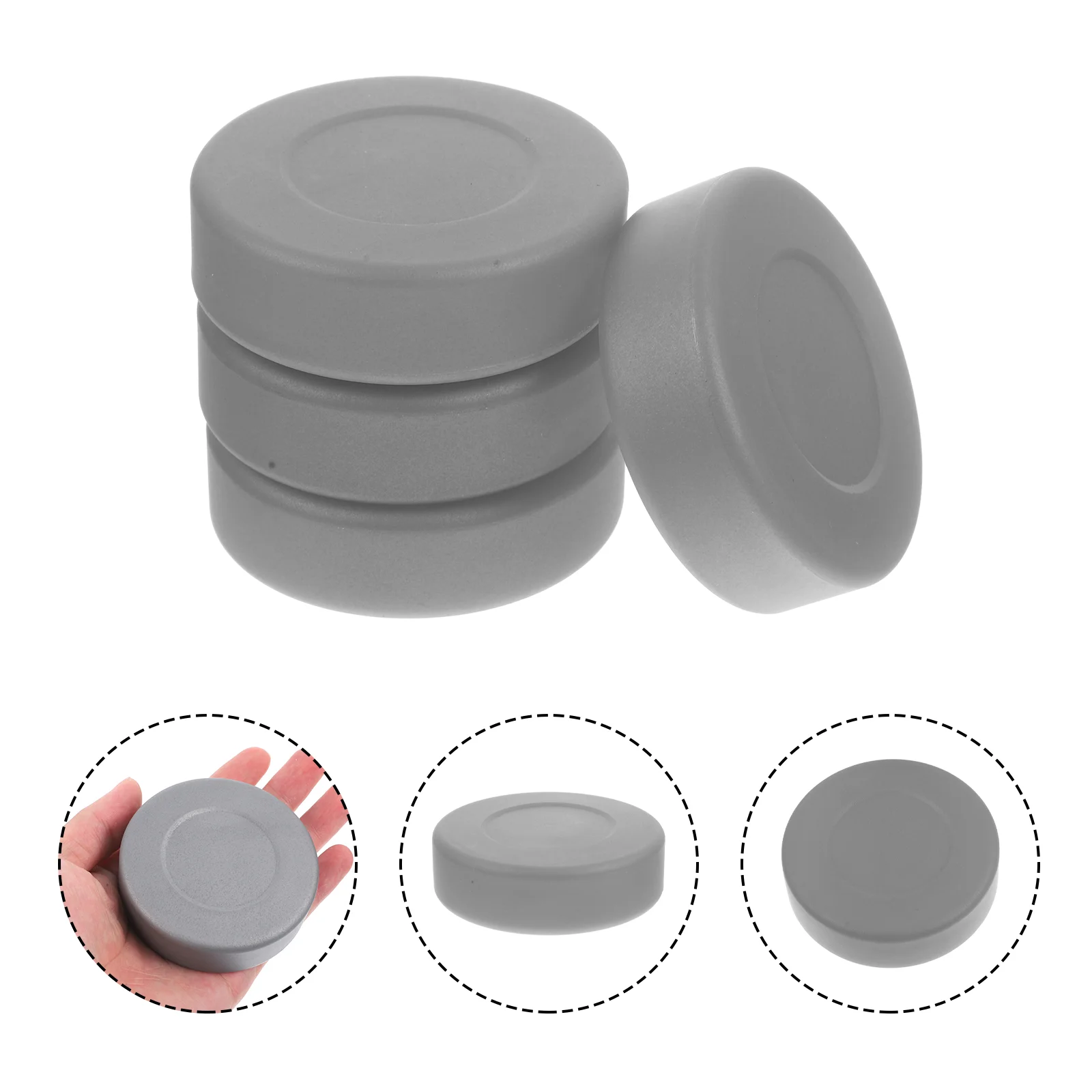 

Hockey Puck Ice Pucks Air Accessories Practice Supplies Training Round Stick Sports Biscuit Practicing Official Regulation