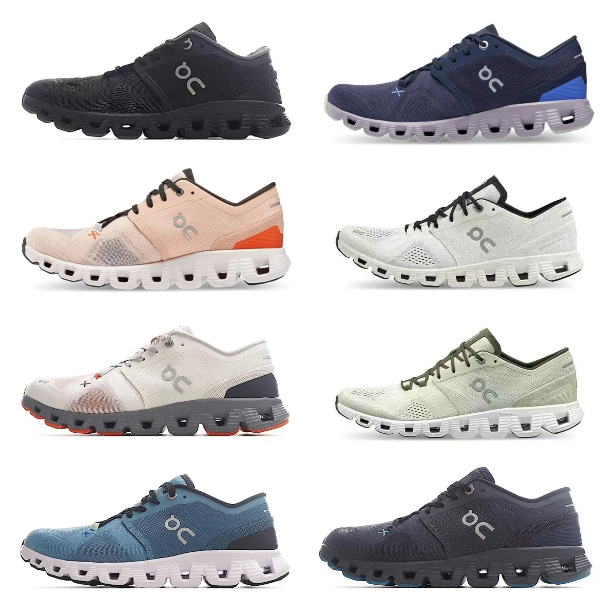 

Original on Cloud 3 X Men Women Runner Shoes Unisex Breathable Walking Marathon Running Shoe Outdoor Comfortable Casual Sneakers