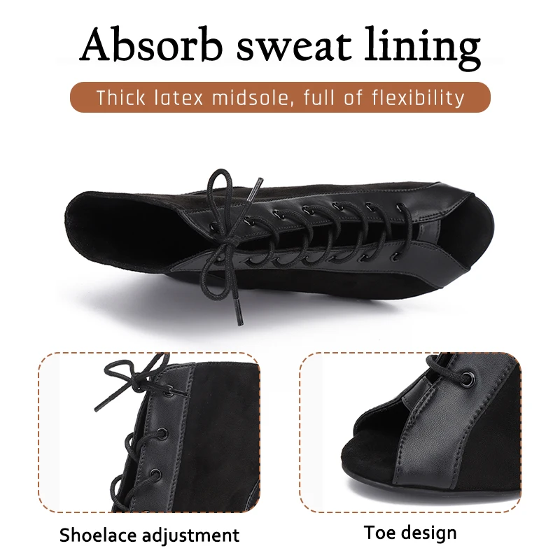 Hipposeus Dance-Shoes Women Girls Latin Ladies Modern Ballroom Dance Shoes Tango High Quality Suede Dancing Shoes Professional