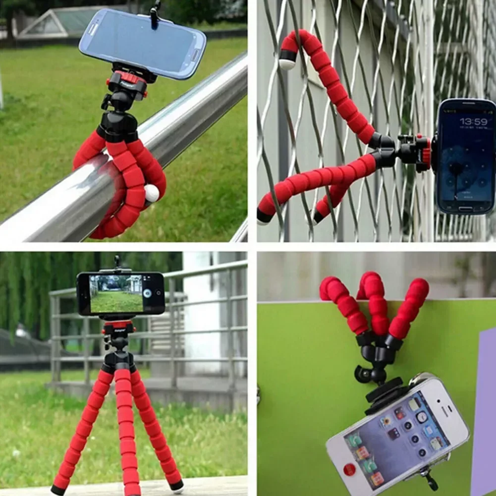 

Flexible Octopus Tripod Bracket For Mobile Camera selfie stand Monopod Support Photo Remote Control