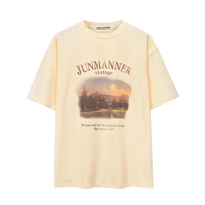 Женские футболки с рукавом 5 четвертей в стиле Харадзюку С буквенным принтом