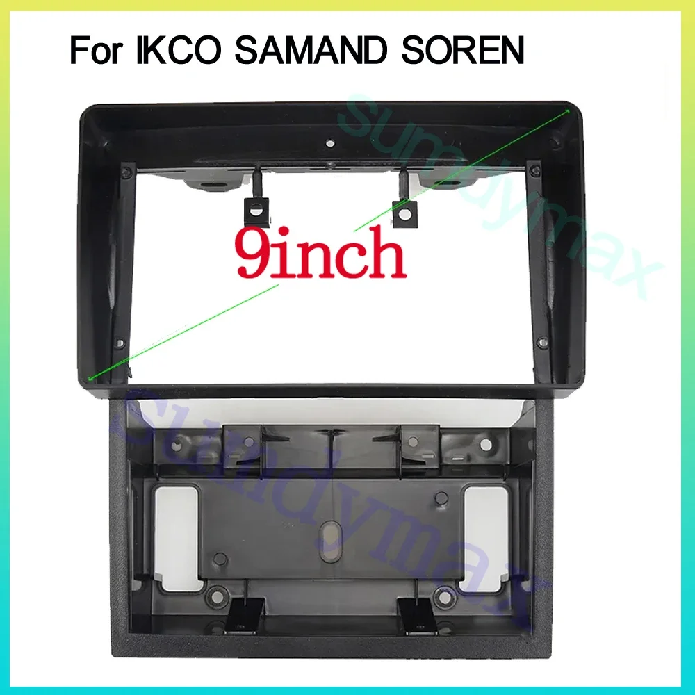 9-дюймовый автомобильный лицевой панель для IKCO SAMAND SOREN радиоприемник стерео Android