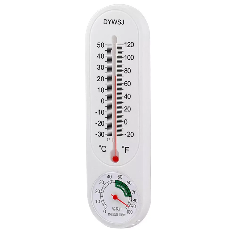 

Hanging Thermometer for Indoor Outdoor Home Garden Greenhouse Planting Humidity Meter Temperature Monitor Measurement Tool