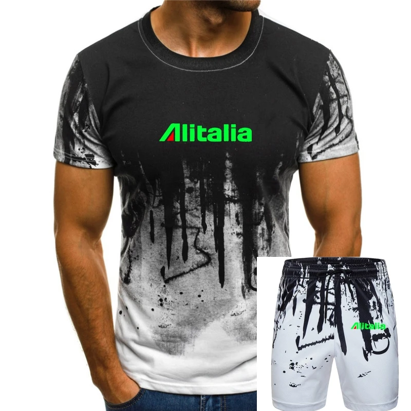 

Мужская футболка унисекс Alitalia Airline
