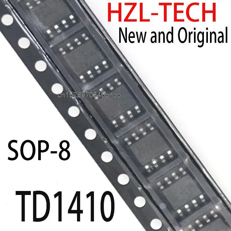 Новые и оригинальные SOP-8 TD1410C SOP8 TD1410PR SOP TD1410, 10 шт.