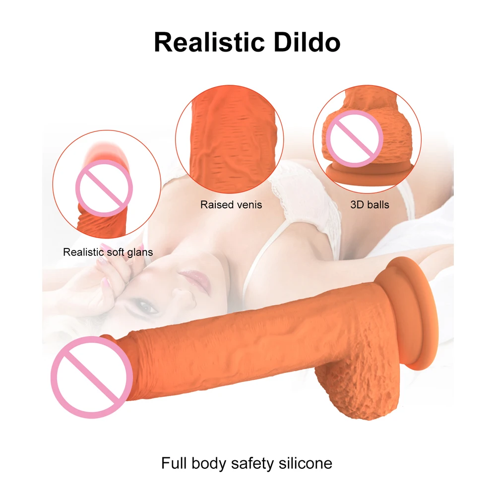 Силиконовый реалистичный фаллоимитатор эякуляция Реалистичный Пенис с сильной