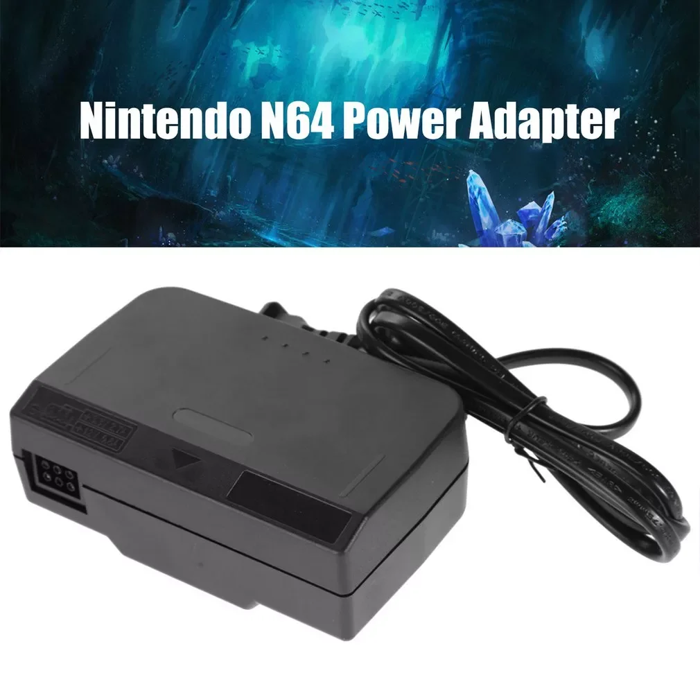 

2022New For Nintendo N64 AC Adapter Charger Nintendo 64 US Regulatory Power Adapter Power Supply Cord Charging Charger Power Sup