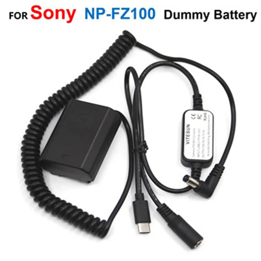 Charger Cable For Sony A1 A7c A7iii A7riii A7siii A7rm4 A7riv A9ii A6600 7m3