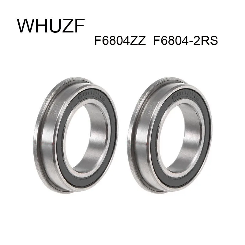 

F6804ZZ F6804-2RS Flange Bearing 20x32x7mm ABEC-5 10PCS Double Shielded Deep Groove Flanged F6804 Z ZZ Ball Bearings F6804