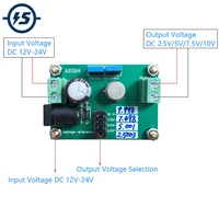 ad584 voltage reference board precision calibration 4 channel dac adc replace work on 2 5v7 5v5v10v for multimeter voltage