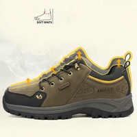 mens winter fashion mountaineering shoes women breathable wear resistant sports safety shoes professional training shoes