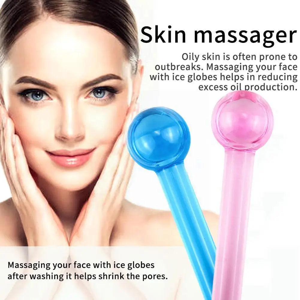 

1pc Eye Massage Ice Hockey Energy Beauty Crystal Ball Cooling Ice Globes Water Wave For Face And Eye Massage G8j6