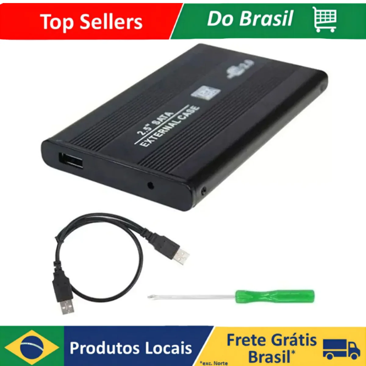 Чехол Gaveta Hd Sata Notebook Usb Externa Pc Xbox Ps3 Wii T2
