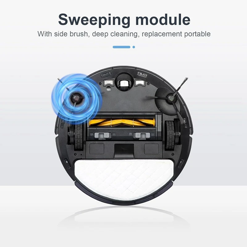 Боковые Щетки Для Ecovacs Deebot T8/T9/N8/X1 Omni/X1 Turbo/T10 Omni/T10 Turbo/T20 Omni/T9 +/N8 Pro/N8 Plus