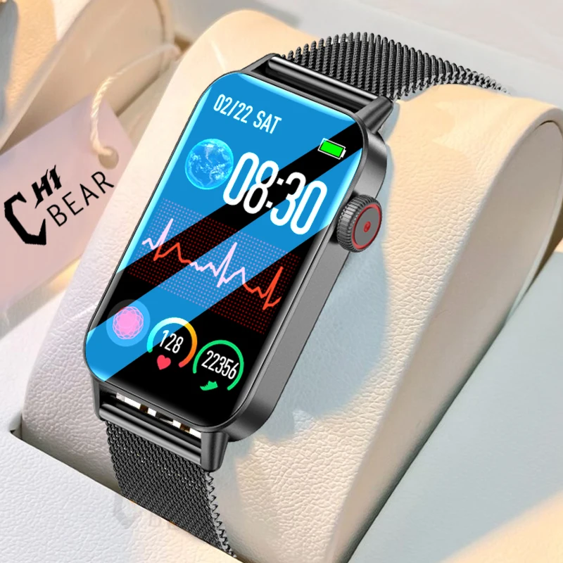 

Смарт-часы ChiBear женские с цветным экраном 1,47 дюйма, водостойкие, IP68