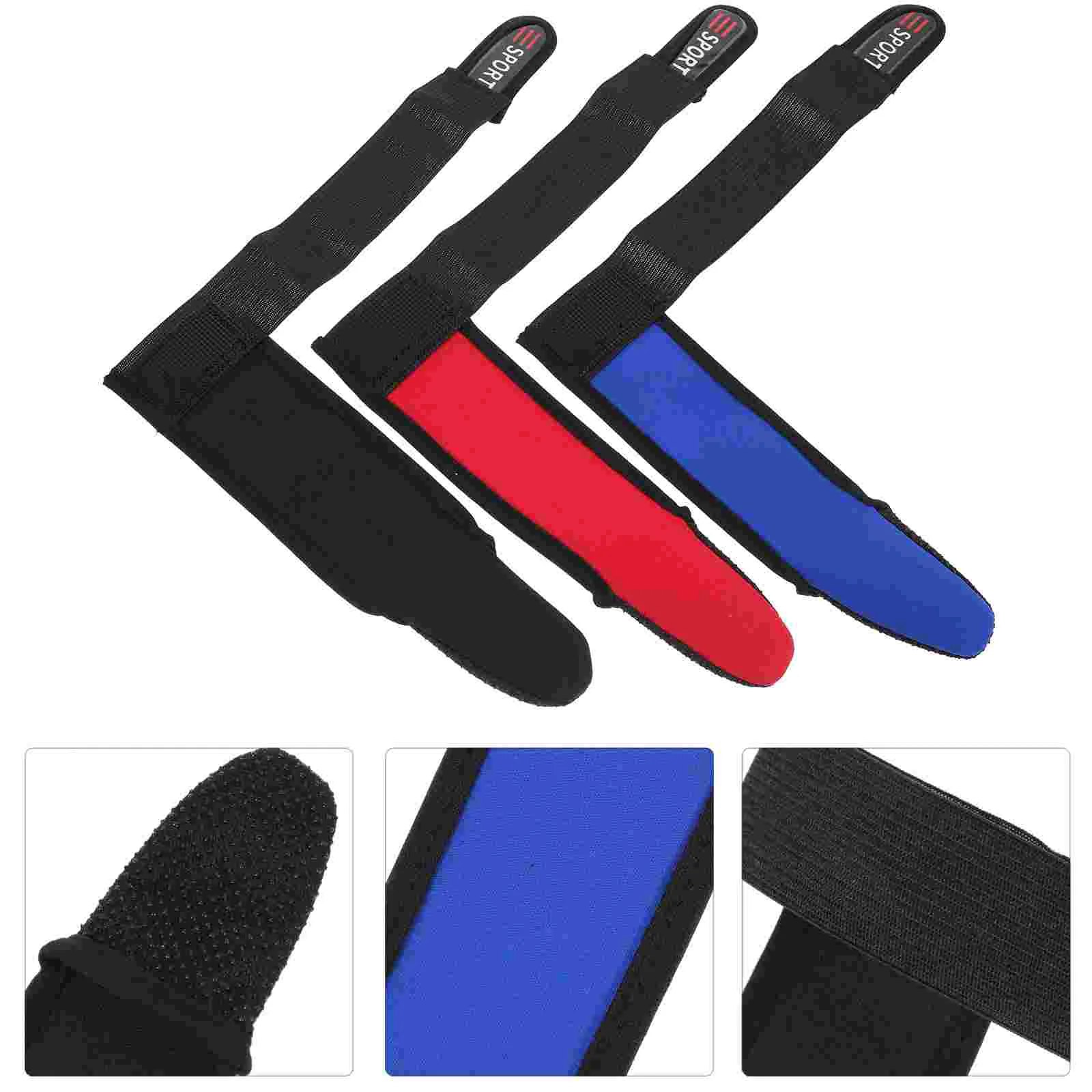 

3Pcs Single- Finger Anti- Fishing Fishing Finger Shield Finger Protector Daily Work Cutting Proof