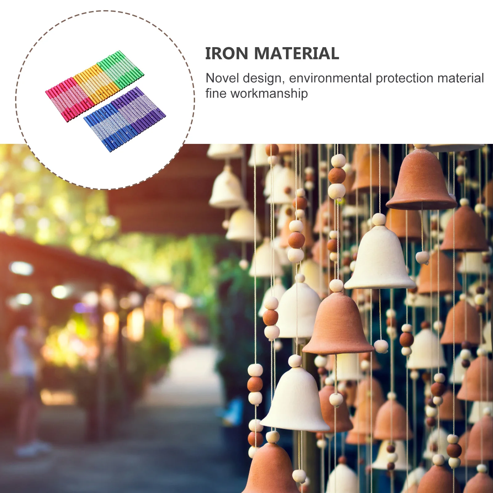 

50 Pcs DIY Wind Chime Bulk Wind Chime Parts Wind Bell Tubes Jewelry DIY Wind Chime Material