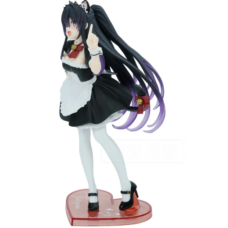 Фото Оригинальная фигурка Bandai Taito Date A Live Coreful: Куроми Токисаки, Ятогами Тока — фигурка-модель горничной с кошачьими ушками, игрушка (JP) №2