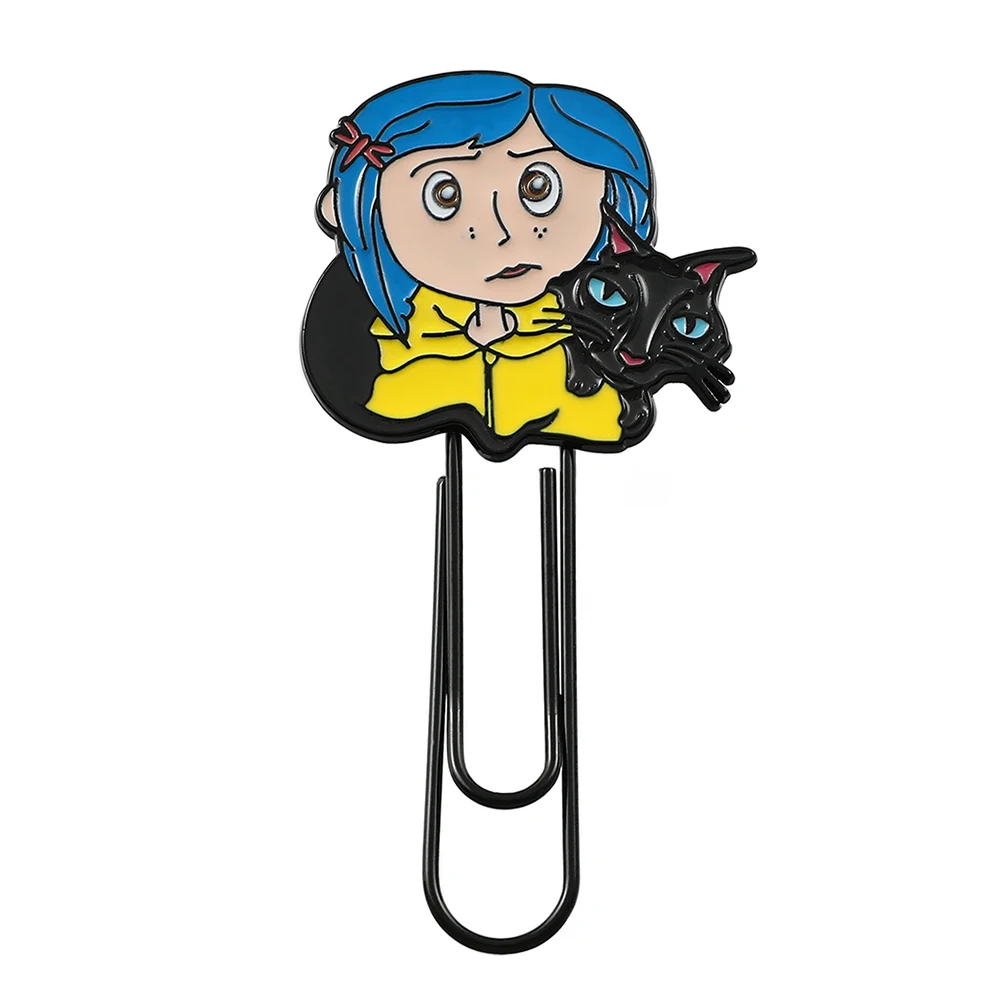 

Зажим для бумаги MINISO Коралина