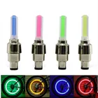 2 шт. велосипедные фары с аккумулятором, фонари для горного велосипеда, осветительсветильник приборы, колпачки клапанов шин, колпачки спиц колеса, светильник колпачки клапанов шин