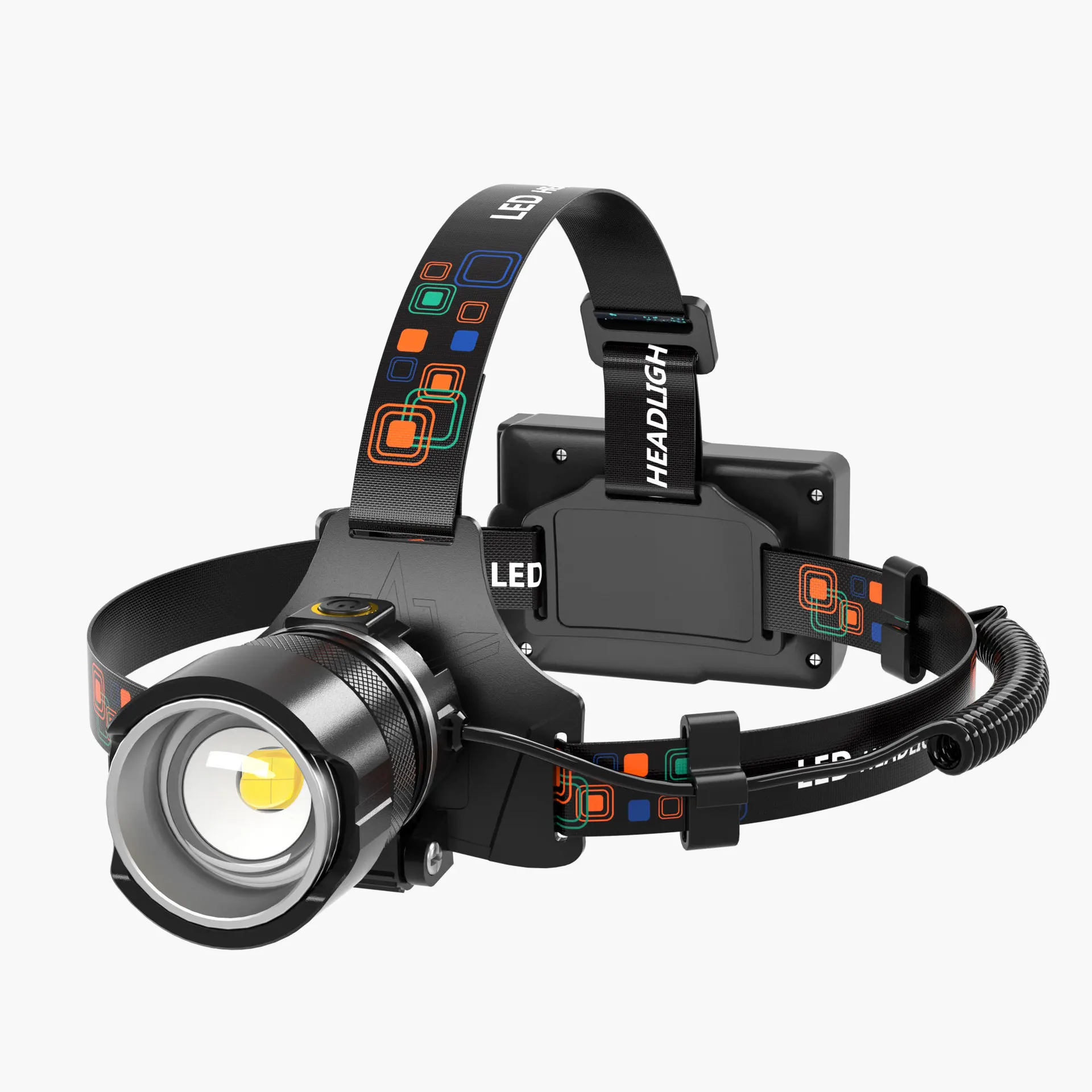 Купить Фонарь Налобный Аккумуляторный Headlight
