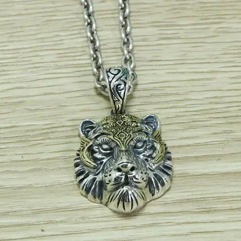 Оптовая продажа ожерелье Ло-фу Тау из стерлингового серебра Мужская подвеска