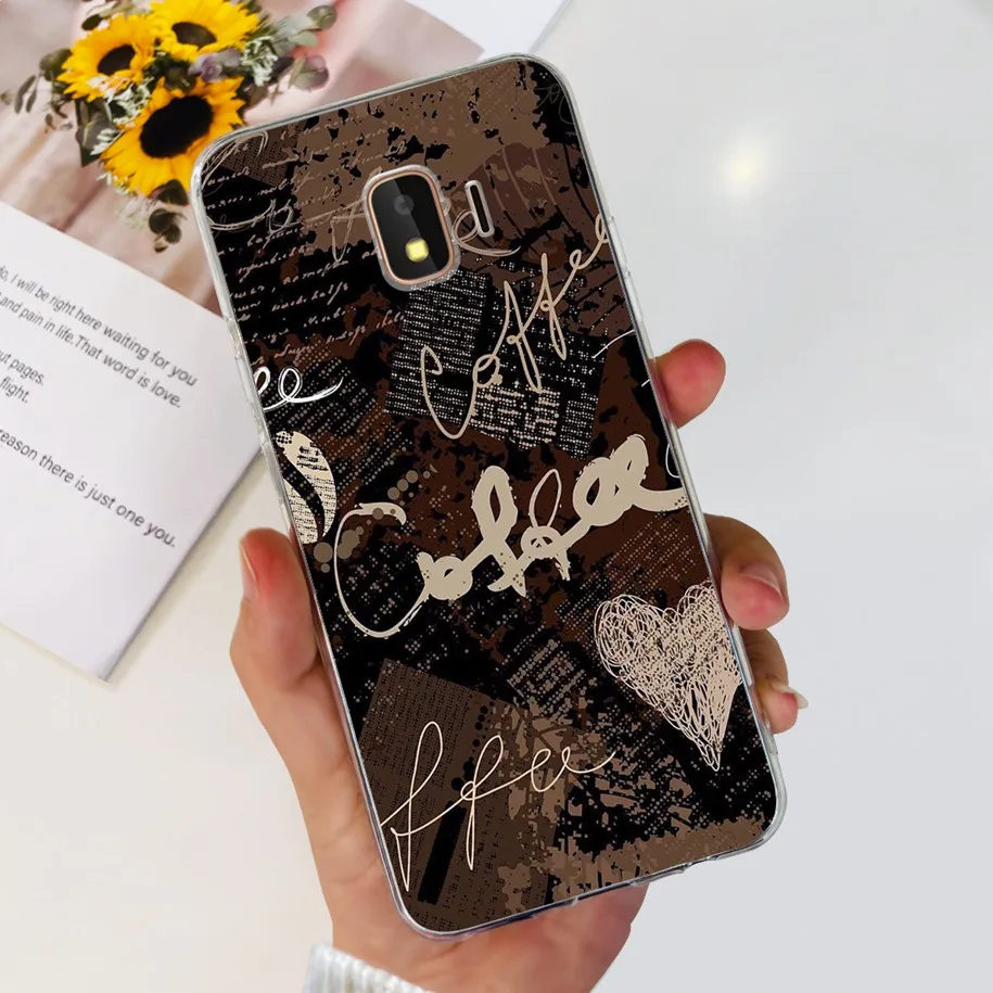 Фото Чехол для Samsung Galaxy J2 Core Pro 2018, модный прозрачный силиконовый мягкий чехол с цветочным рисунком для Samsung J2Core J2Pro J2 2018, чехол №2