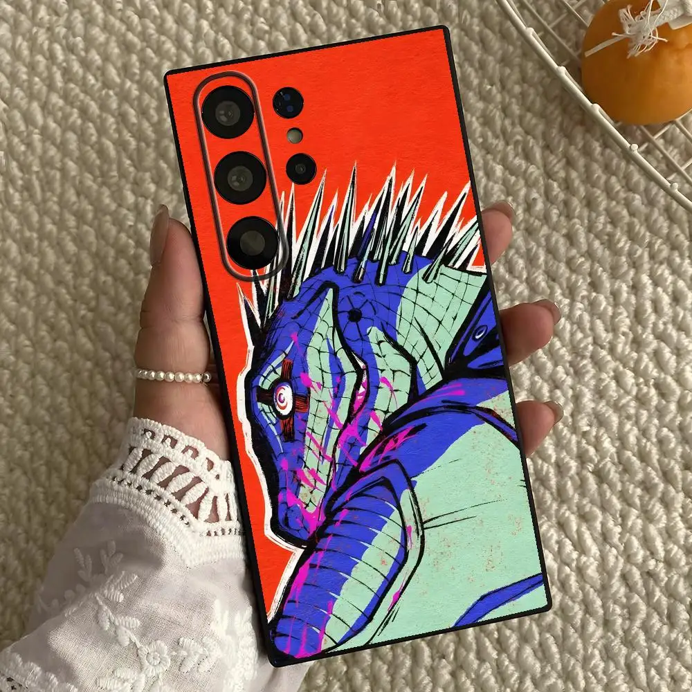 Фото Чехол для телефона с изображением аниме Dorohedoro для Samsung Galaxy S26 S25 S24 S23 S22 S21 S20 Plus Ultra Note20, мягкий черный №4