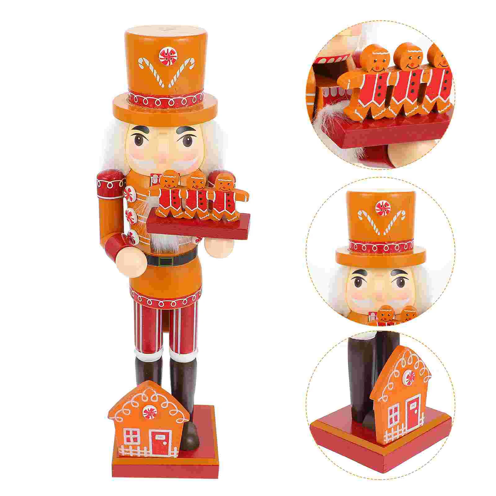 

Nutcracker Christmas Ornaments Nutcrackers Tree Decorationfigures Wooden Decorations Outdoor Decormini Toy A Ornament