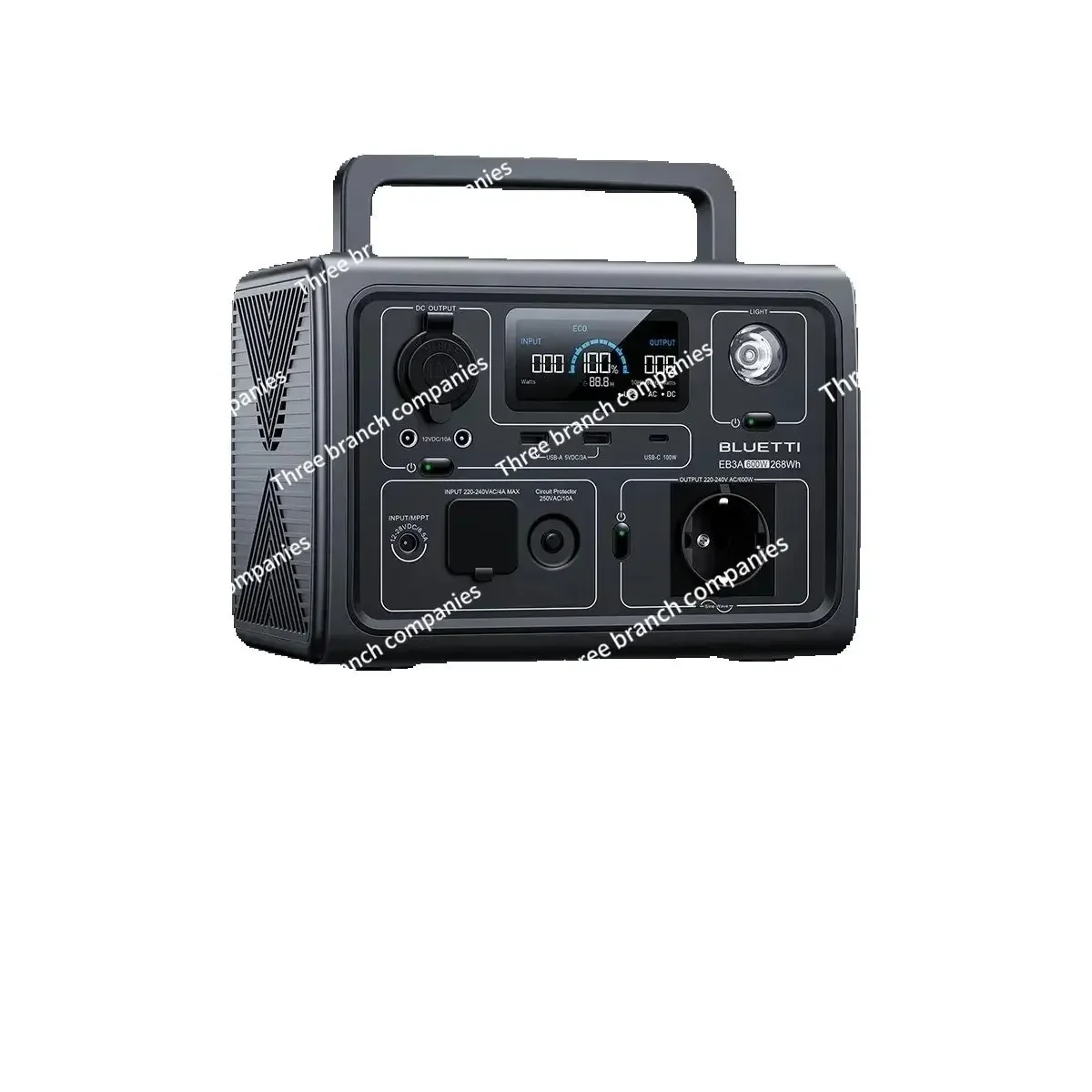 [Вилка европейского стандарта] BLUETTI EB3A 268 Втч 600 Вт Портативная электростанция