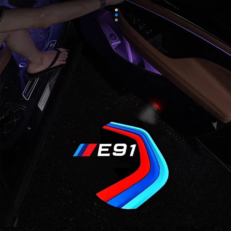 Автомобильные аксессуары светодиодная Автомобильная дверная лампа с логотипом