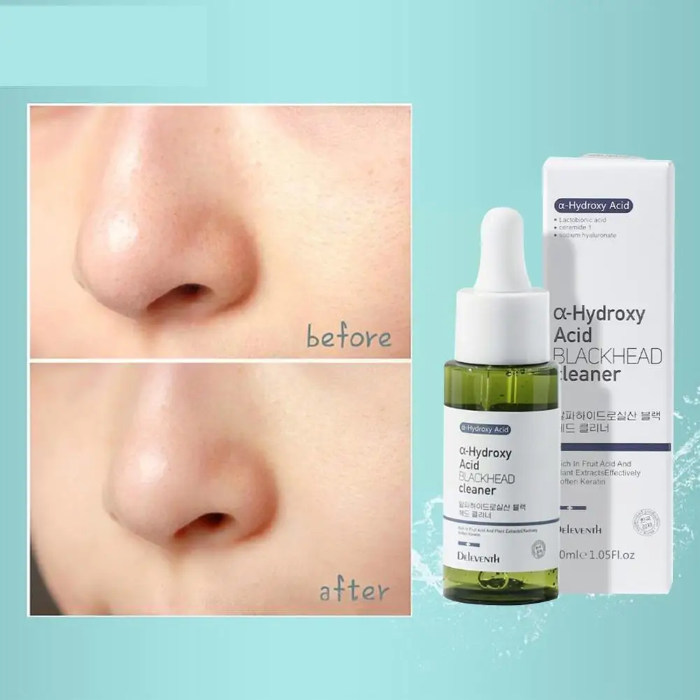 

Fruit Acid Shrink Pores Serum Blackhead Export Liquid Moisturizing Essence Repair Products Pores Skin Smooth Exfoliating Ca V1A6
