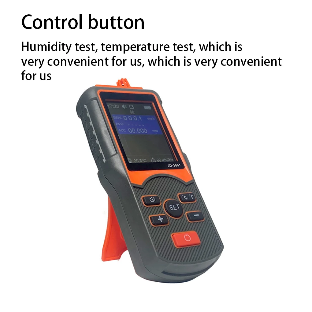 

Radiation Counter Battery Powered Rechargeable Button Control Detector