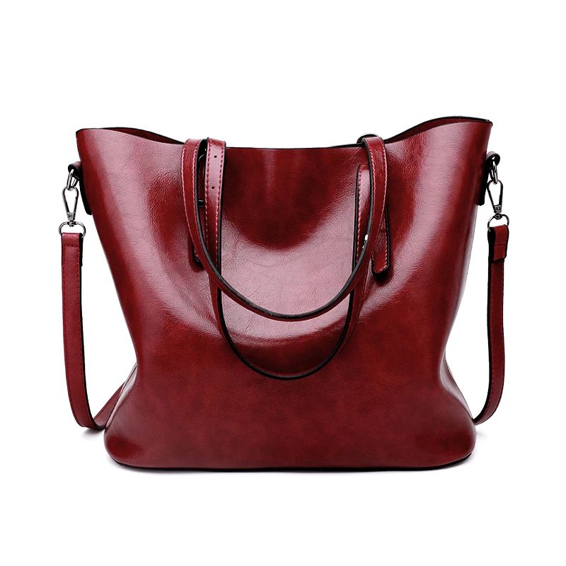 Aliwood Soft Leather Women's Bag Handbags Large Capacity Stray Tote Bag Retro Shoulder Bag Quality Females Crossbody Bags Bolsas