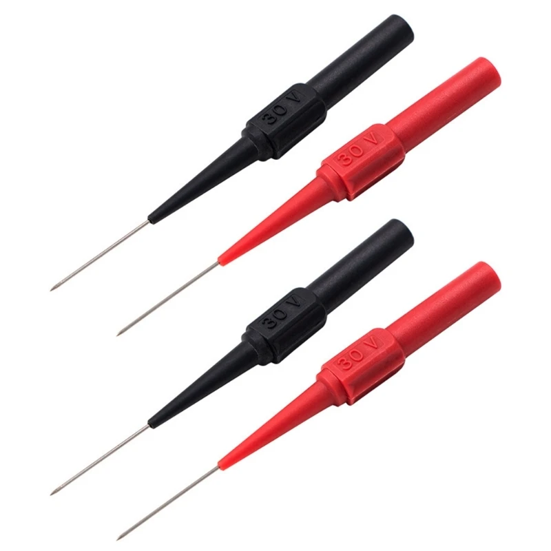 

4Pcs Back Probe Test Kits, Back Probe Pins for Vehicle Automotive Car Circuit Electrical Diagnostic Testing