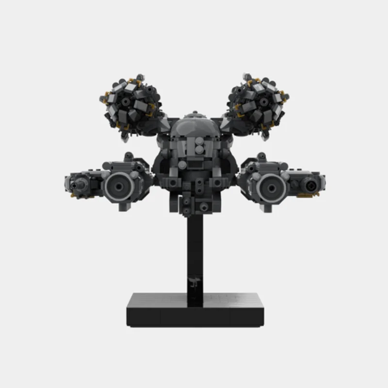 1945 шт. Moc трансформеры десептикон оружие истребитель строительные блоки